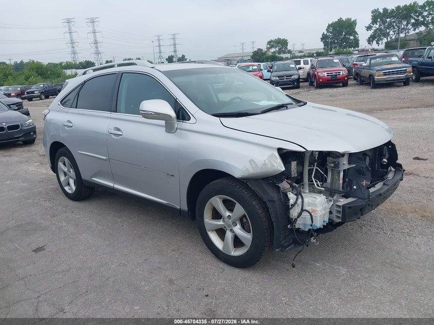 2013 Lexus Rx VIN 2T2BK1BA9DC196607 — IAAI salvage auction photo