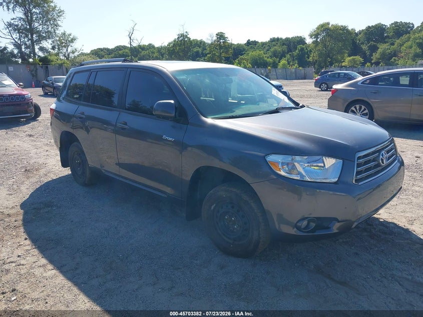 2008 Toyota Highlander VIN JTEDS43A082066387 IAAI salvage auction — NORMAL WEAR, Clear (Florida), sold $125 on 2026-07-28 (photo 1)