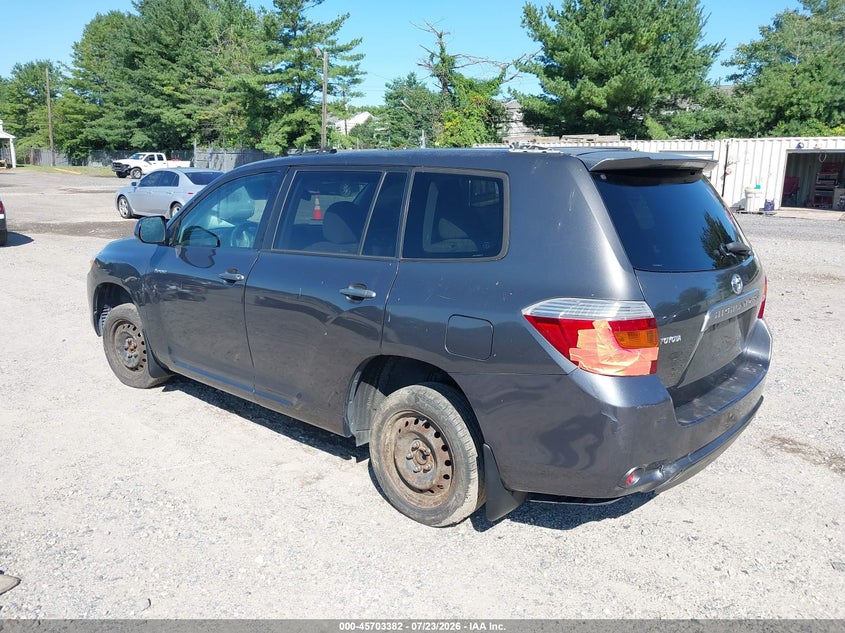 2008 Toyota Highlander VIN JTEDS43A082066387 IAAI salvage auction — NORMAL WEAR, Clear (Florida), sold $125 on 2026-07-28 (photo 3)