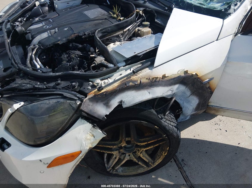 2012 Mercedes-benz E-klasse VIN WDDHF9BB3CA606269 IAAI salvage auction — ROLLOVER, Salvage (Texas), sold $1,100 on 2026-08-14 (photo 6)