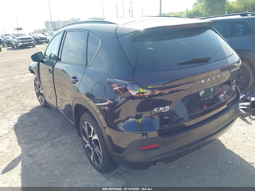 2026 Mazda Cx-5 VIN JM3KMCHA9T0167108 IAAI salvage auction — FRONT END, Enterprise Vehicles Salvage Only (Florida), sold $4,550 on 2026-07-29 (photo 3)