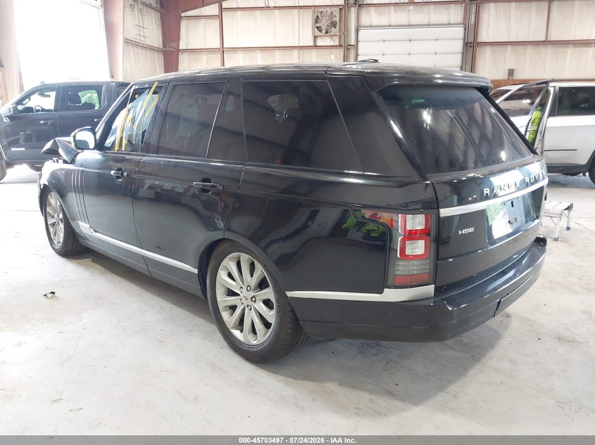 2014 Land rover RANGE ROVER VIN SALGS2VF8EA129714 IAAI salvage auction — FRONT END, Mv-907A (New York), sold $2,700 on 2026-08-01 (photo 3)