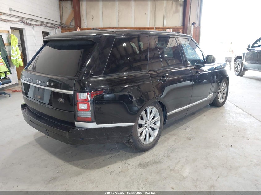 2014 Land rover RANGE ROVER VIN SALGS2VF8EA129714 IAAI salvage auction — FRONT END, Mv-907A (New York), sold $2,700 on 2026-08-01 (photo 4)