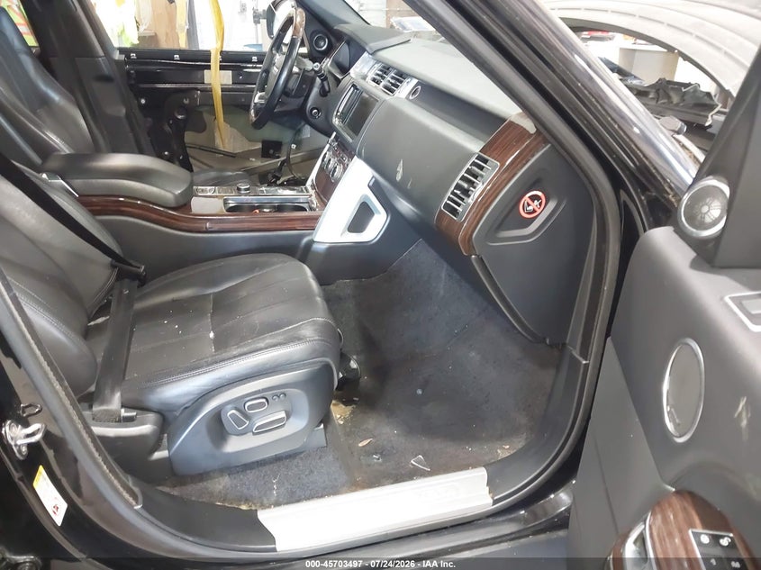2014 Land rover RANGE ROVER VIN SALGS2VF8EA129714 IAAI salvage auction — FRONT END, Mv-907A (New York), sold $2,700 on 2026-08-01 (photo 5)