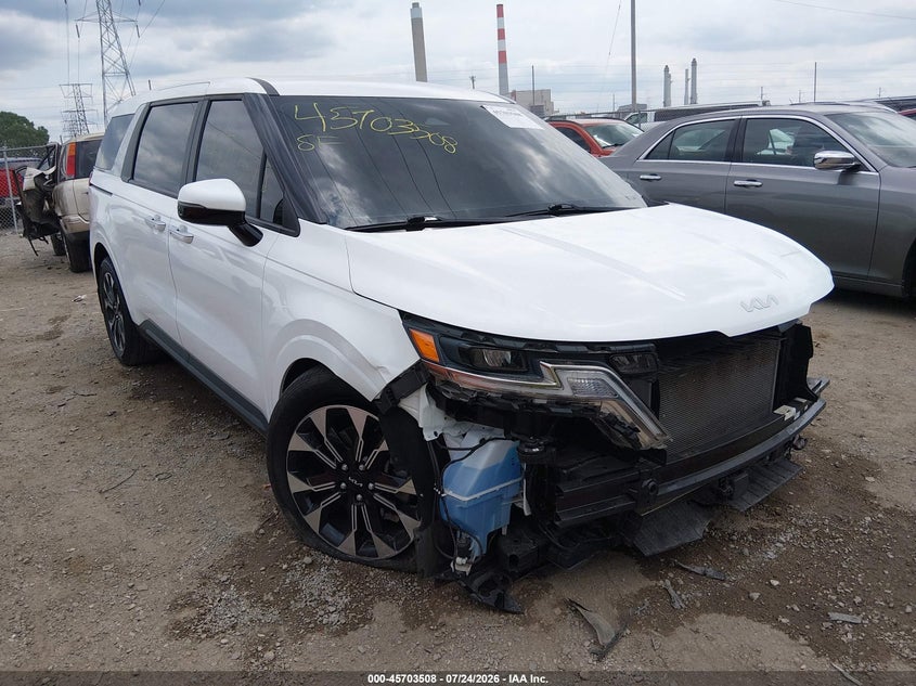 2023 Kia Carnival VIN KNDNC5H31P6240254 — IAAI salvage auction photo