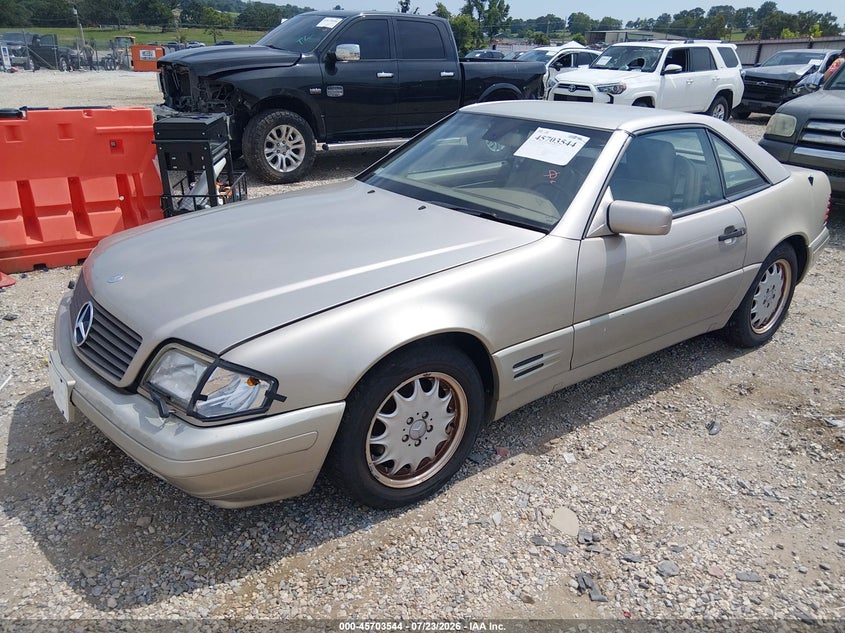 1998 Mercedes-benz Sl-klasse VIN WDBFA67FXWF164199 IAAI salvage auction — NORMAL WEAR, Clear (Arkansas), sold $875 on 2026-07-30 (photo 2)