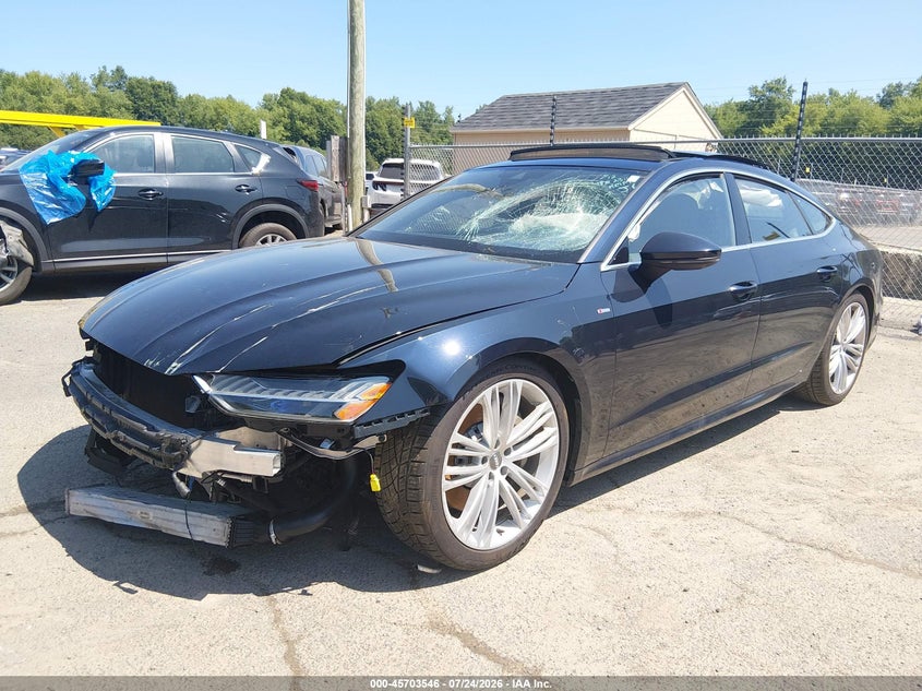 2019 Audi A7 VIN WAUV2AF29KN049067 IAAI salvage auction — FRONT END, Wait Title, sold $12,250 on 2026-08-29 (photo 2)
