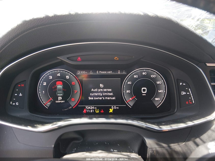2019 Audi A7 VIN WAUV2AF29KN049067 IAAI salvage auction — FRONT END, Wait Title, sold $12,250 on 2026-08-29 (photo 7)