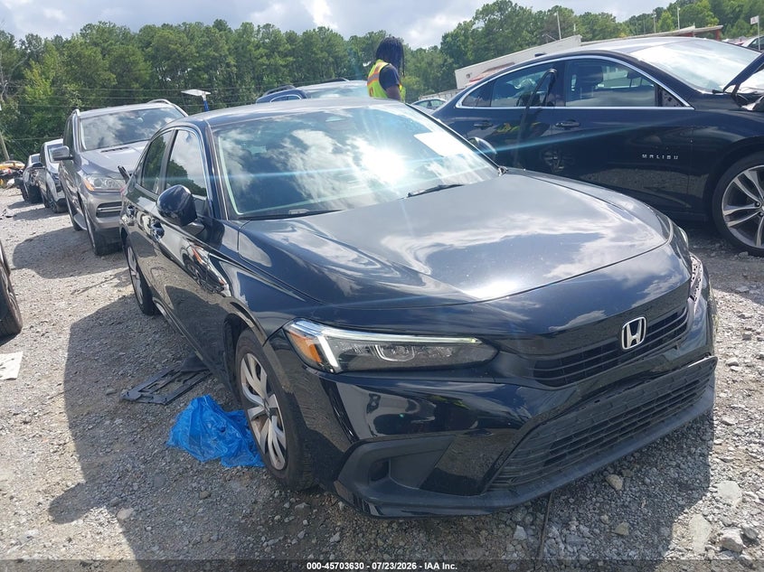 2022 Honda Civic VIN 2HGFE2F22NH546576 — IAAI salvage auction photo