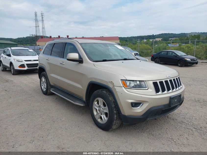 2014 Jeep Grand cherokee VIN 1C4RJFAG9EC230838 IAAI salvage auction — NORMAL WEAR, Clear (Pennsylvania), sold $2,875 on 2026-08-15 (photo 1)