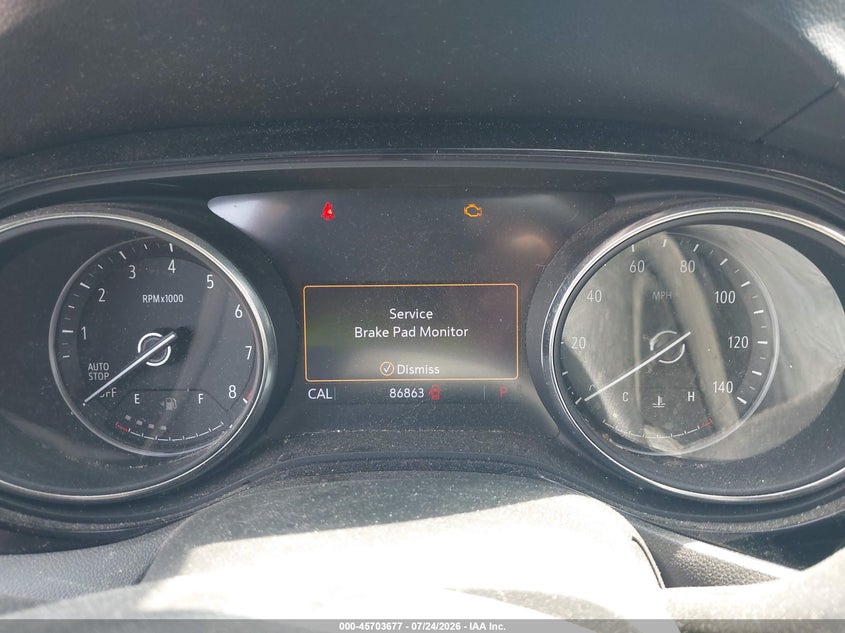 2020 Buick Encore gx VIN KL4MMBS26LB096137 IAAI salvage auction — NORMAL WEAR, Salvage Title, sold $225 on 2026-07-30 (photo 7)