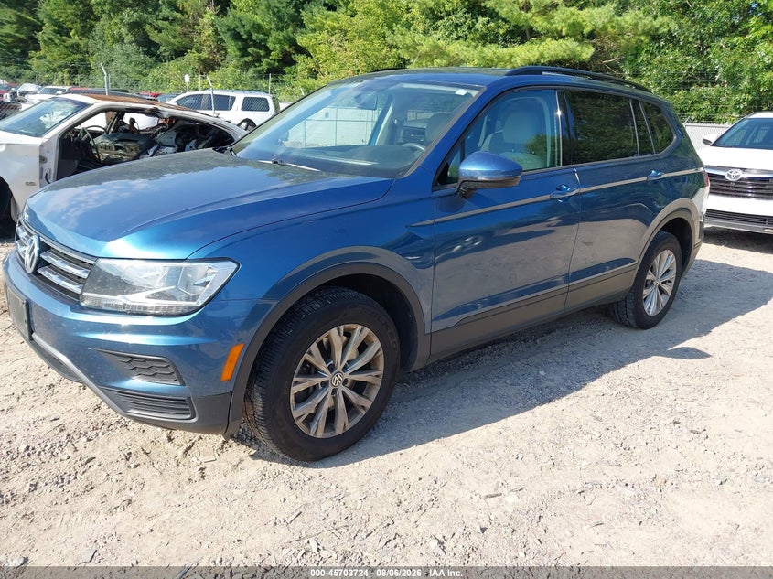 2018 Volkswagen Tiguan VIN 3VV0B7AX4JM126022 IAAI salvage auction — HAIL, Salvage Title, sold $3,250 on 2026-08-14 (photo 2)