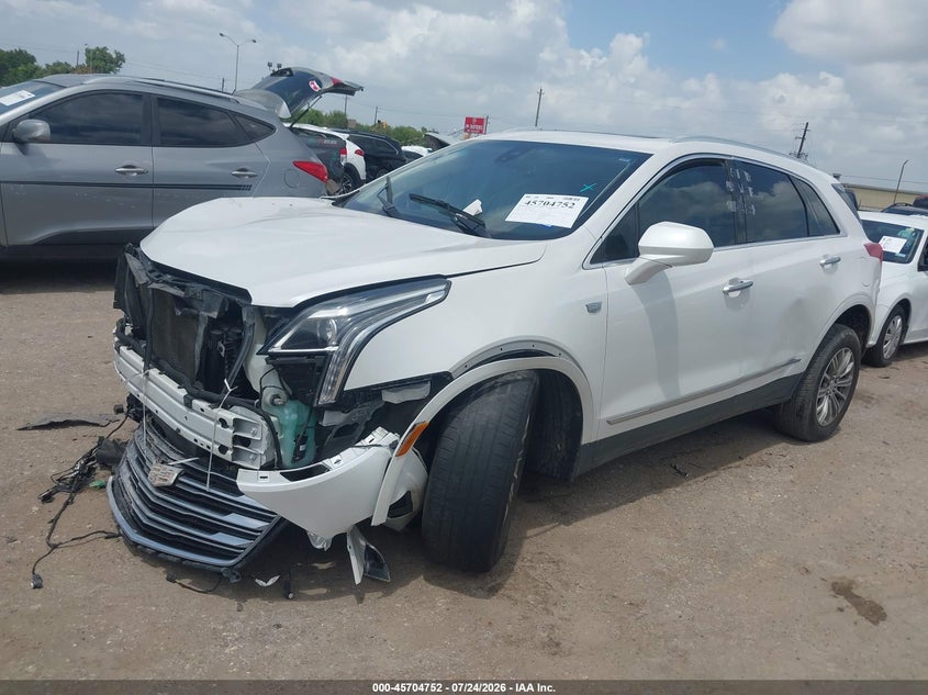 2017 Cadillac Xt5 VIN 1GYKNBRS8HZ201432 IAAI salvage auction — FRONT END, Salvage Title, sold $825 on 2026-08-26 (photo 2)