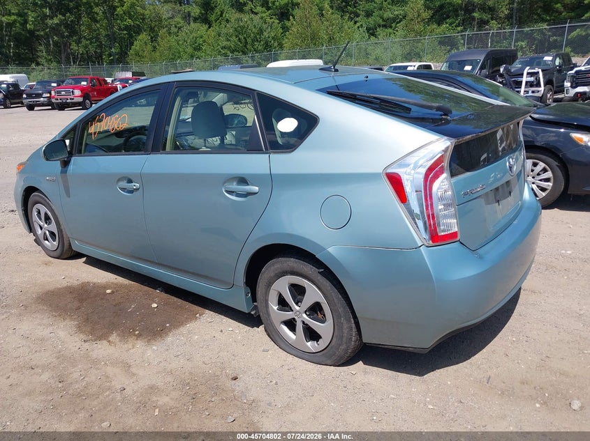 2014 Toyota Prius VIN JTDKN3DU1E1860595 IAAI salvage auction — NORMAL WEAR, Wait Title, sold $3,350 on 2026-07-31 (photo 6)