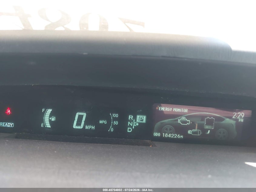 2014 Toyota Prius VIN JTDKN3DU1E1860595 IAAI salvage auction — NORMAL WEAR, Wait Title, sold $3,350 on 2026-07-31 (photo 7)