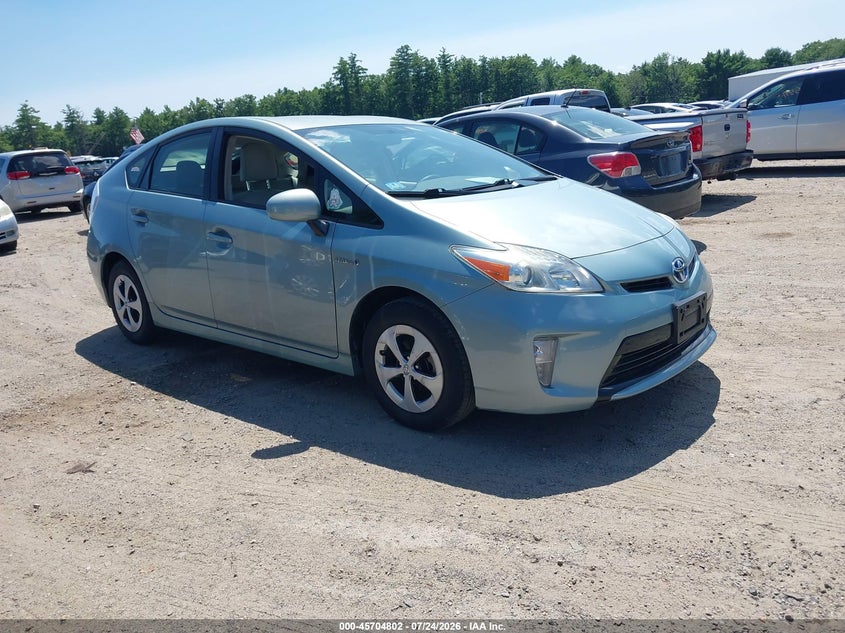 2014 Toyota Prius VIN JTDKN3DU1E1860595 IAAI salvage auction — NORMAL WEAR, Wait Title, sold $3,350 on 2026-07-31 (photo 1)