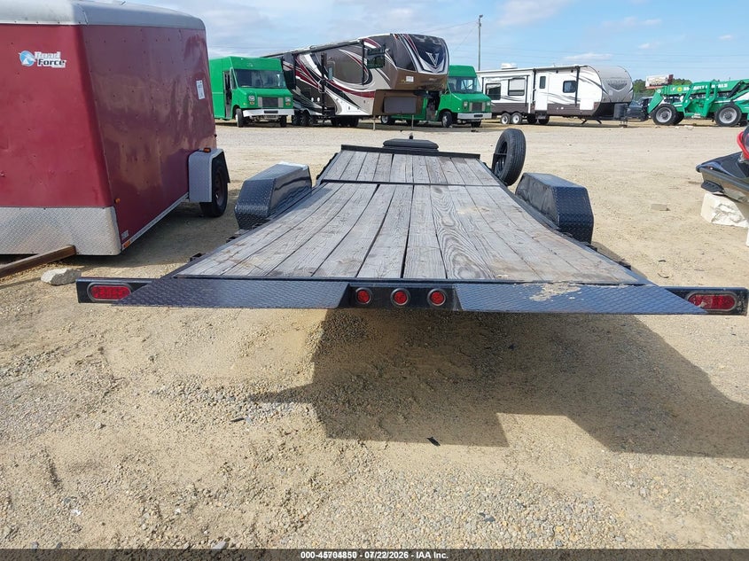 2024 Nolan Equipment open bed trailer VIN 7U4BE2228RD002864 IAAI salvage auction — SIDE, Salvage (North Carolina), sold $275 on 2026-07-29 (photo 8)