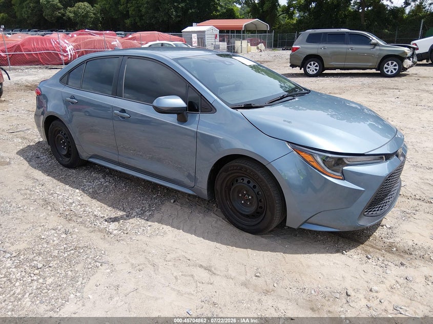 2020 Toyota Corolla VIN 5YFEPRAE4LP133029 IAAI salvage auction — REAR END, Salvage Title, sold $4,550 on 2026-07-31 (photo 1)