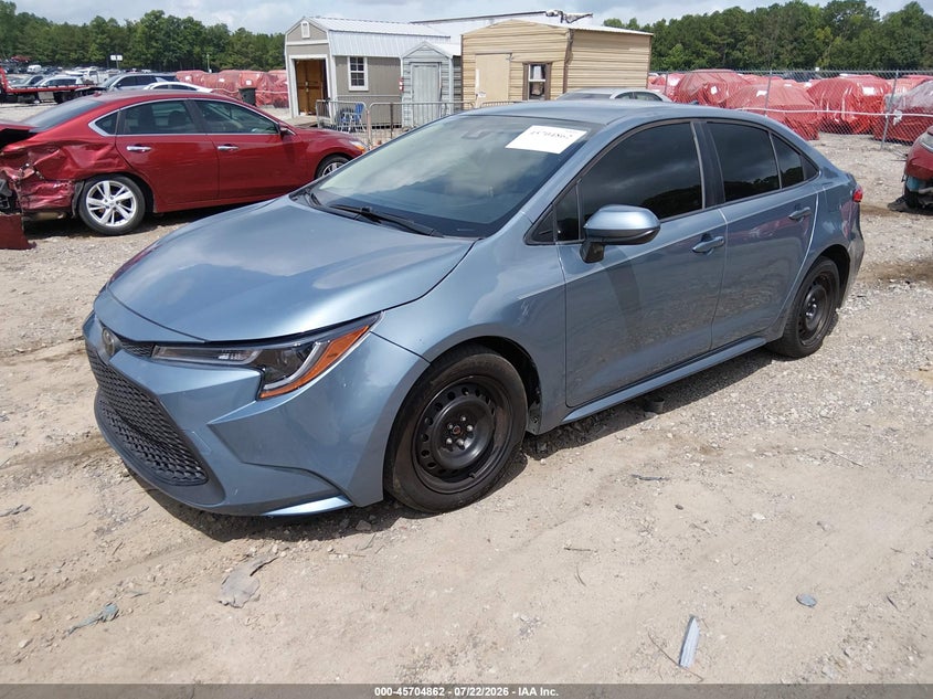 2020 Toyota Corolla VIN 5YFEPRAE4LP133029 IAAI salvage auction — REAR END, Salvage Title, sold $4,550 on 2026-07-31 (photo 2)