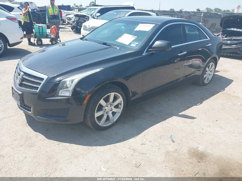 2013 Cadillac Ats VIN 1G6AA5RA8D0140199 IAAI salvage auction — RIGHT SIDE, Original (Texas), sold $1,600 on 2026-09-08 (photo 2)