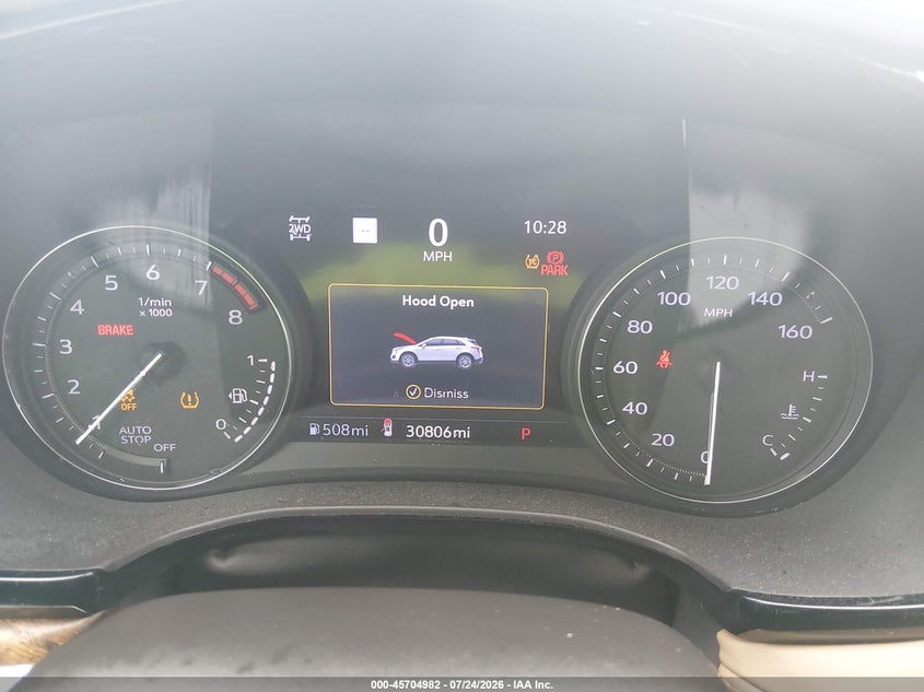 2021 Cadillac Xt5 VIN 1GYKNHRS5MZ110972 IAAI salvage auction — REAR END, Salvage Title, sold $10,300 on 2026-08-18 (photo 7)