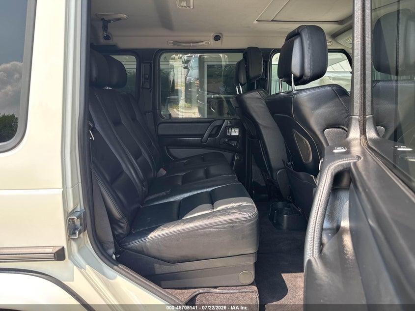 2013 Mercedes-benz G-class VIN WDCYC3HF2DX200700 IAAI salvage auction — NORMAL WEAR, Clear (South Carolina), sold $5,600 on 2026-07-29 (photo 8)