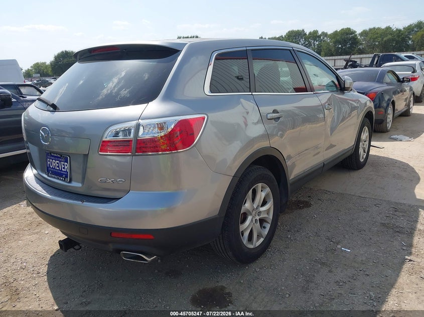 2012 Mazda Cx-9 VIN JM3TB2BAXC0349574 IAAI salvage auction — NORMAL WEAR, Original (Texas), sold $375 on 2026-07-28 (photo 4)