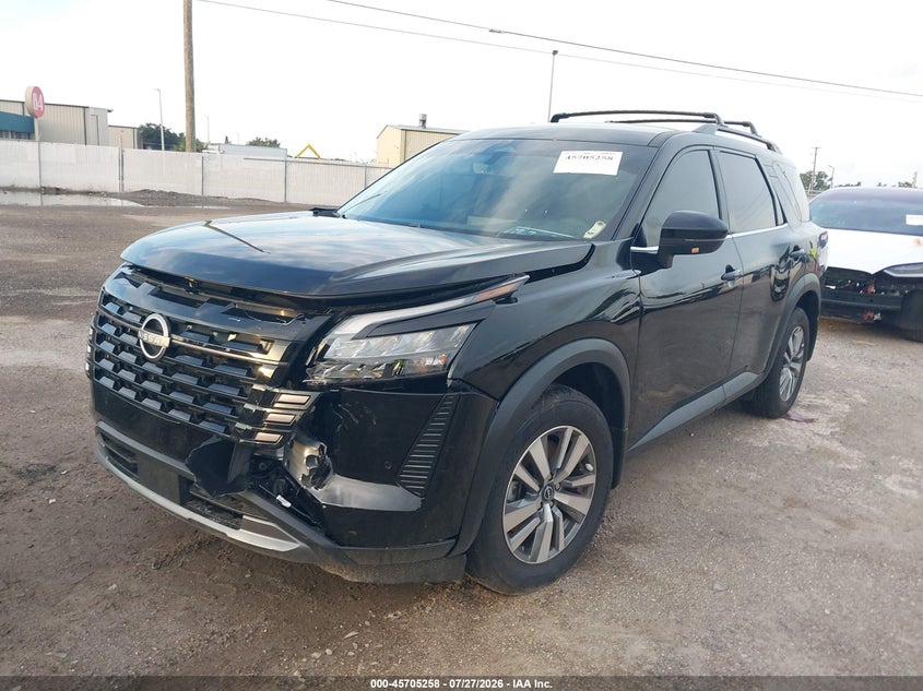 2026 Nissan Pathfinder VIN 5N1DR3CE2TC262035 IAAI salvage auction — FRONT END, Rebuildable (Florida), sold $15,350 on 2026-08-25 (photo 2)