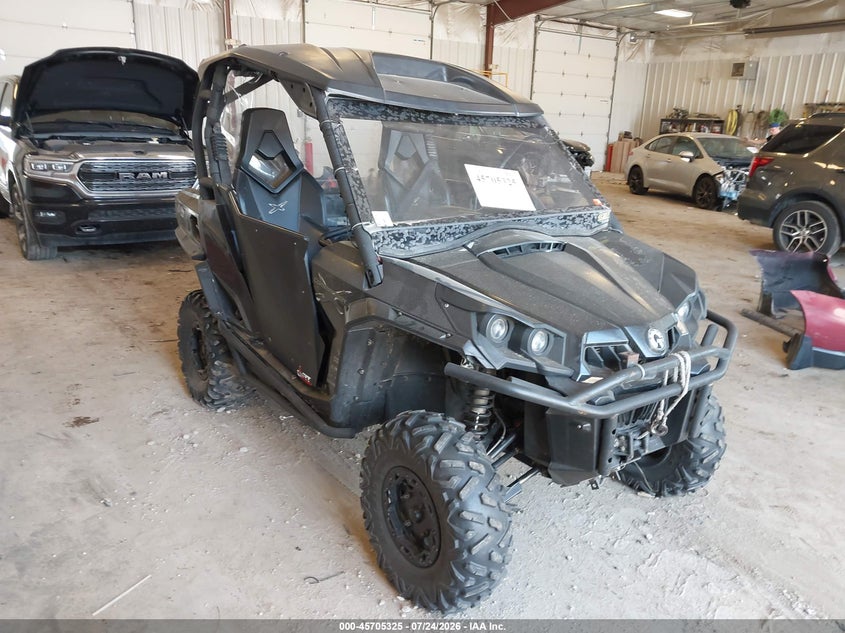 2013 Can-am/ brp Commander VIN 3JBKXUP15DJ000058 IAAI salvage auction — ROLLOVER, Clear (Michigan), sold $2,050 on 2026-09-02 (photo 1)
