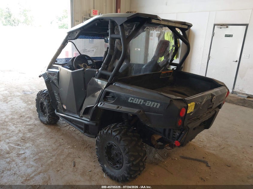 2013 Can-am/ brp Commander VIN 3JBKXUP15DJ000058 IAAI salvage auction — ROLLOVER, Clear (Michigan), sold $2,050 on 2026-09-02 (photo 3)