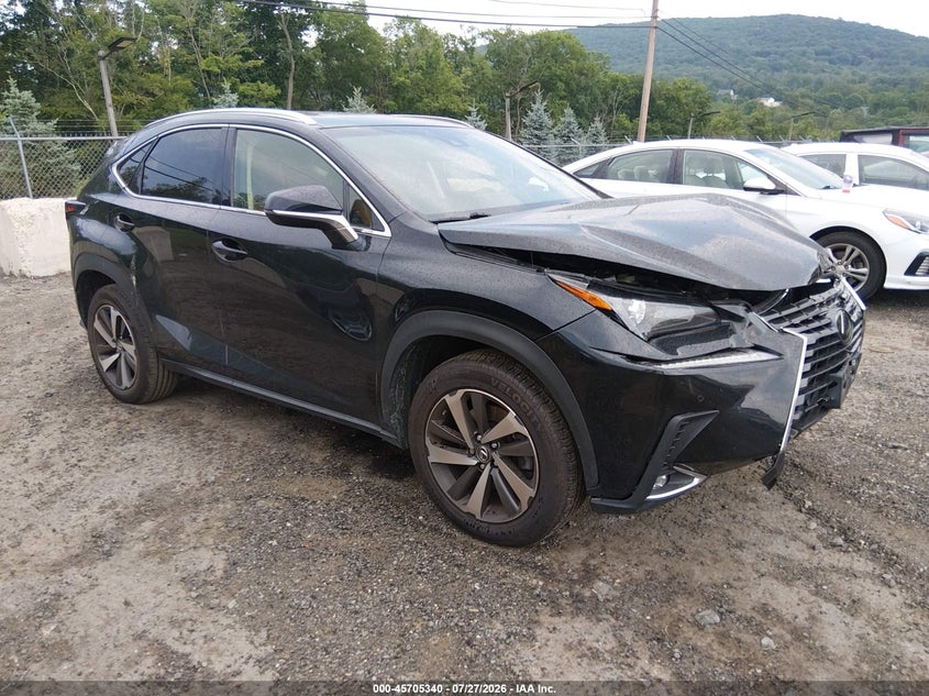 2019 Lexus Nx VIN JTJBARBZ5K2196401 — IAAI salvage auction photo