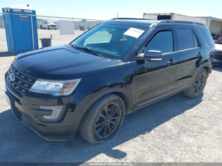 2017 Ford Explorer VIN 1FM5K7D8XHGB32108 IAAI salvage auction — REAR END, Salvage (California), sold $2,950 on 2026-07-29 (photo 2)