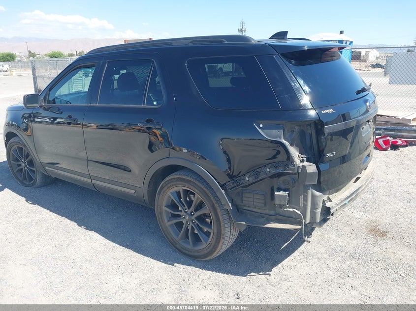 2017 Ford Explorer VIN 1FM5K7D8XHGB32108 IAAI salvage auction — REAR END, Salvage (California), sold $3,000 on 2026-07-30 (photo 3)