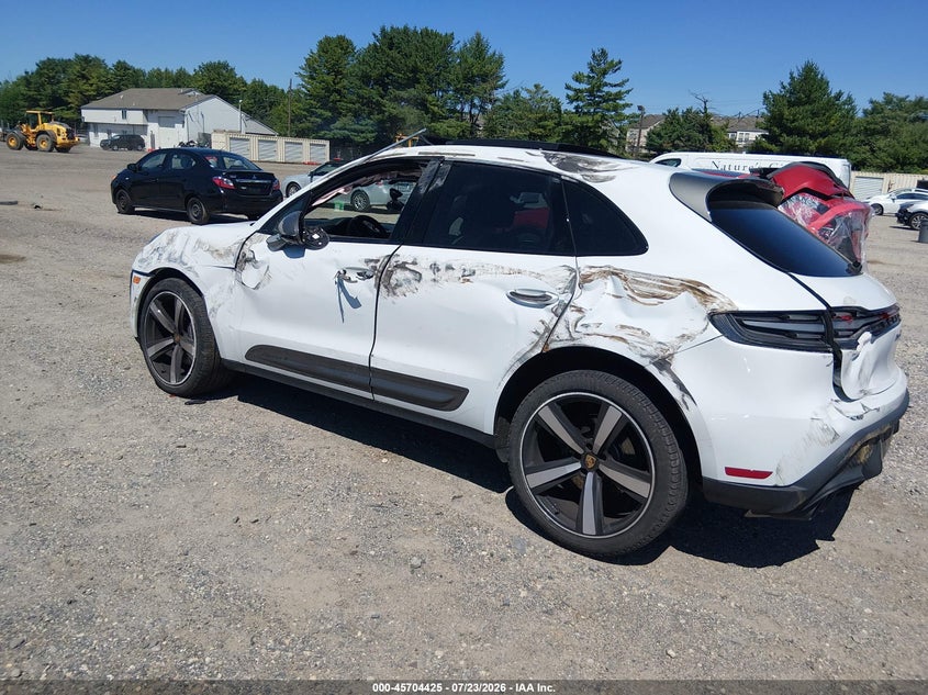 2024 Porsche Macan VIN WP1AA2A54RLB08221 IAAI salvage auction — FRONT & REAR, Salvage (Idaho), sold $9,900 on 2026-08-12 (photo 3)