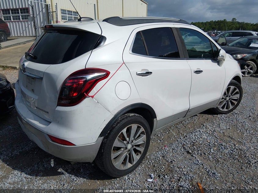 2019 Buick Encore VIN KL4CJASB5KB707739 IAAI salvage auction — FRONT END, Clear (Louisiana), sold $950 on 2026-07-31 (photo 4)