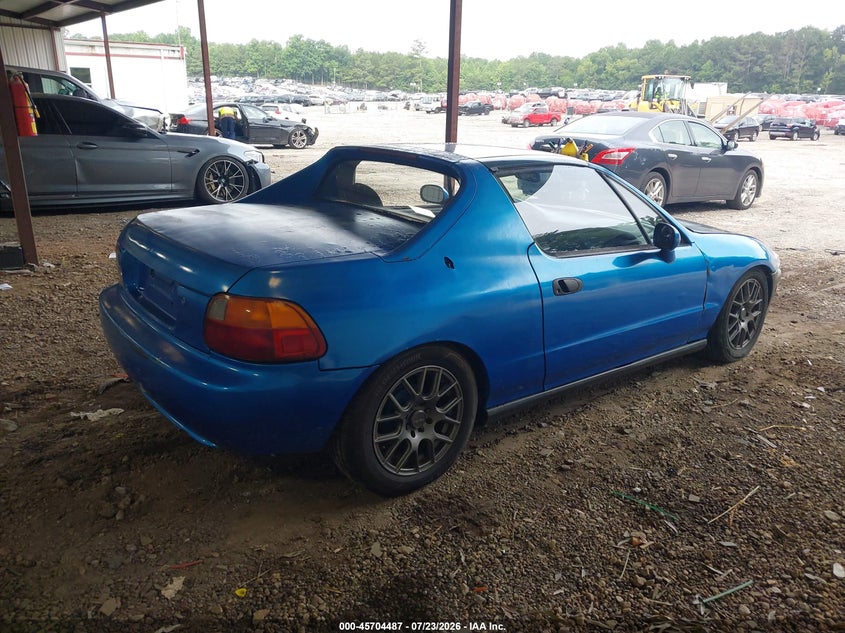 1994 Honda Civic VIN JHMEG1141RS006625 IAAI salvage auction — RIGHT FRONT, Clear (Georgia), sold $300 on 2026-07-31 (photo 4)