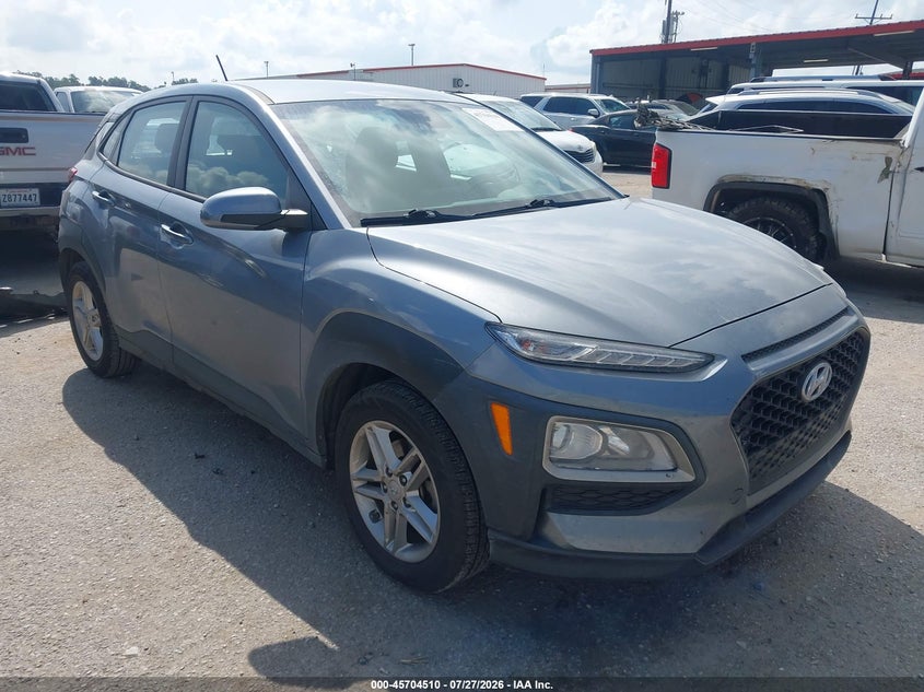 2021 Hyundai Kona VIN KM8K12AA1MU664052 IAAI salvage auction — REAR END, Salvage (Louisiana), sold $2,600 on 2026-08-02 (photo 1)