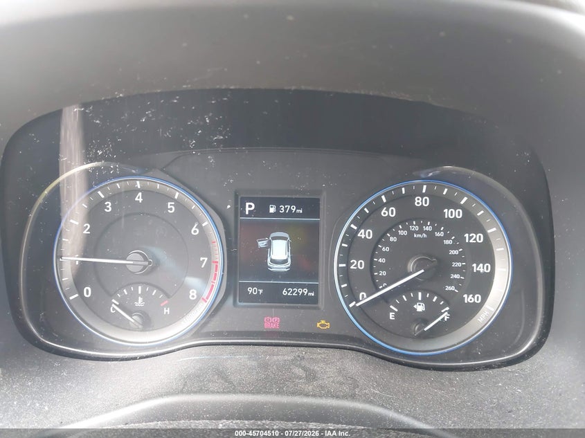 2021 Hyundai Kona VIN KM8K12AA1MU664052 IAAI salvage auction — REAR END, Salvage (Louisiana), sold $2,600 on 2026-08-02 (photo 7)