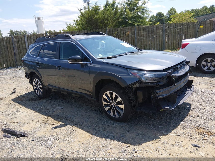 2024 Subaru Outback VIN 4S4BTANC2R3301160 IAAI salvage auction — FRONT & REAR, Salvage Title, sold $11,100 on 2026-07-31 (photo 1)