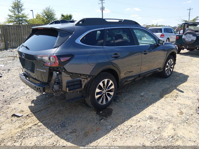 2024 Subaru Outback VIN 4S4BTANC2R3301160 IAAI salvage auction — FRONT & REAR, Salvage Title, sold $11,100 on 2026-07-31 (photo 4)