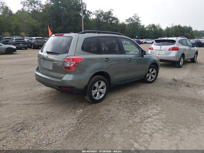 2015 Subaru Forester VIN JF2SJADC3FH433758 IAAI salvage auction — RIGHT FRONT, Wait Title, sold $375 on 2026-08-21 (photo 4)