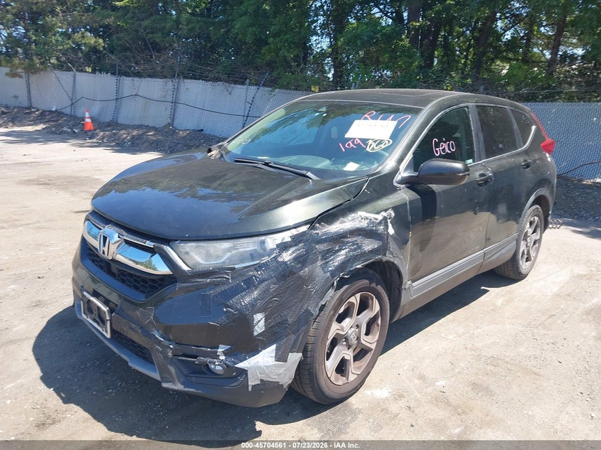 2018 Honda Cr-v VIN 7FARW2H58JE046877 IAAI salvage auction — NORMAL WEAR, Clear (New York), sold $3,650 on 2026-07-28 (photo 2)