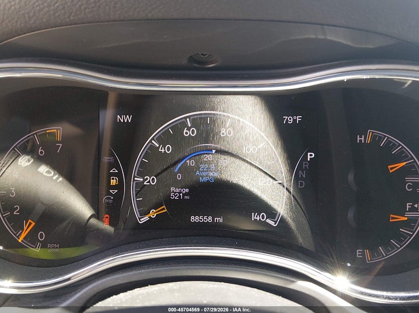 2019 Jeep Grand cherokee VIN 1C4RJFAG7KC803859 IAAI salvage auction — NORMAL WEAR, Sf97 (California), sold $1,050 on 2026-09-10 (photo 7)