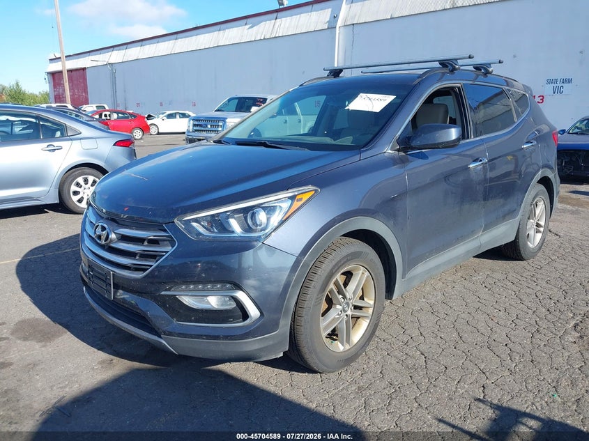 2017 Hyundai Santa fe VIN 5XYZUDLB9HG415680 IAAI salvage auction — NORMAL WEAR, Clear-Dealer Only (Oregon), sold $25 on 2026-07-30 (photo 2)