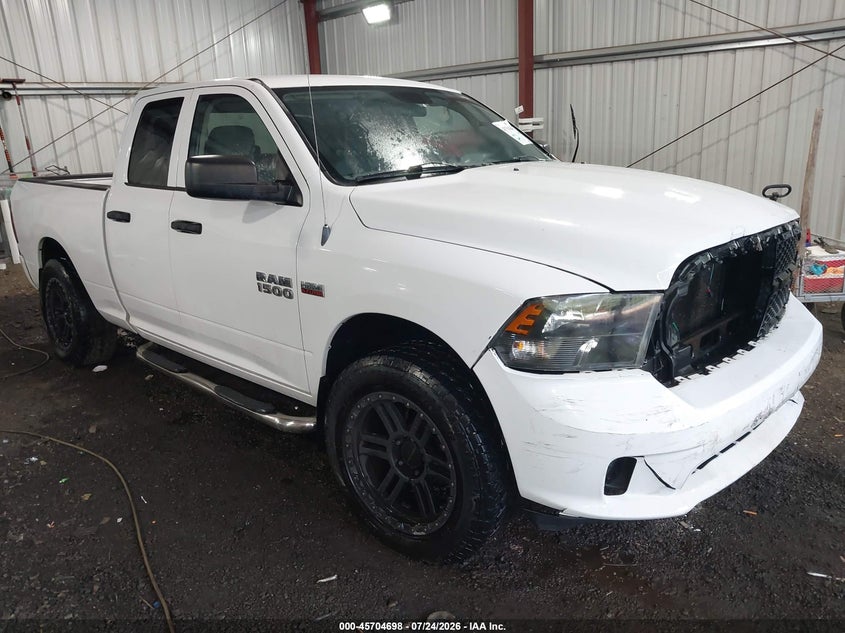 2013 Ram 1500 VIN 1C6RR7FT2DS606005 IAAI salvage auction — FRONT END, Salvage Title, sold $3,650 on 2026-08-26 (photo 1)