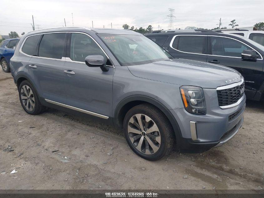 2022 Kia Telluride VIN 5XYP34HC4NG254551 IAAI salvage auction — REAR END, Salvage (Georgia), sold $1,100 on 2026-07-24 (photo 1)