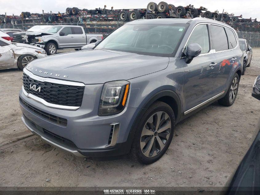 2022 Kia Telluride VIN 5XYP34HC4NG254551 IAAI salvage auction — REAR END, Salvage (Georgia), sold $1,100 on 2026-07-24 (photo 2)