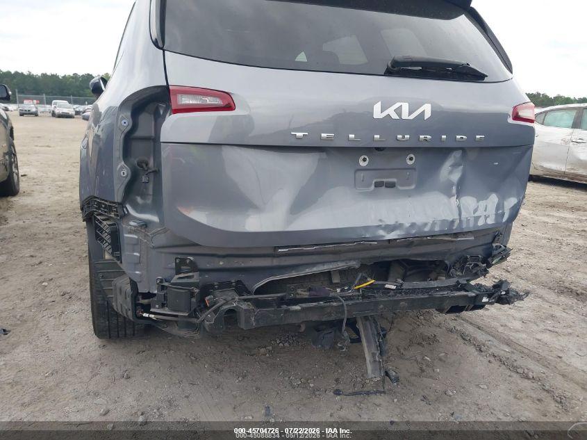 2022 Kia Telluride VIN 5XYP34HC4NG254551 IAAI salvage auction — REAR END, Salvage (Georgia), sold $1,100 on 2026-07-24 (photo 6)