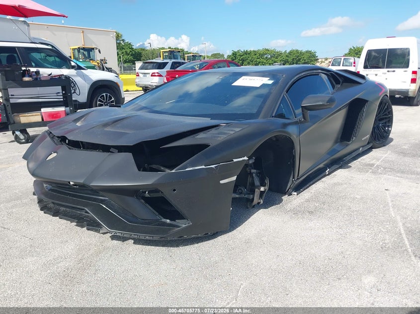 2018 Lamborghini VIN ZHWUG4ZD5JLA06879 IAAI salvage auction — ALL OVER, Clear (South Carolina), sold $35,750 on 2026-07-30 (photo 2)