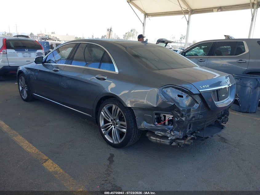 2019 Mercedes-benz S-klasse VIN WDDUG6GB1KA422918 IAAI salvage auction — REAR END, Salvage Title, sold $15,100 on 2026-08-12 (photo 3)